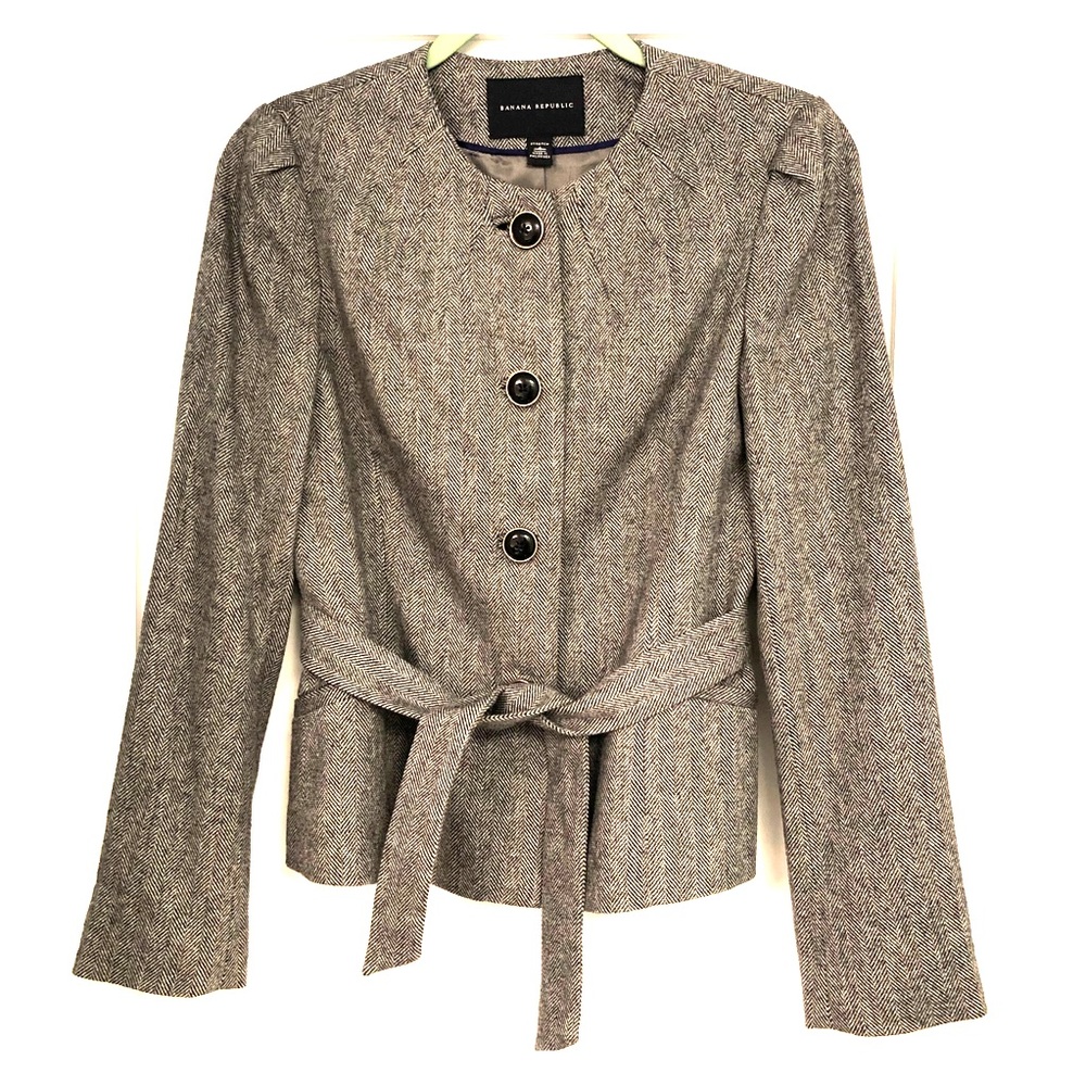 Banana Republic - vintage inspired belted jacket